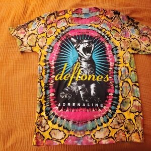 Deftones Rare One Of A Kind Tie Dye Shirt